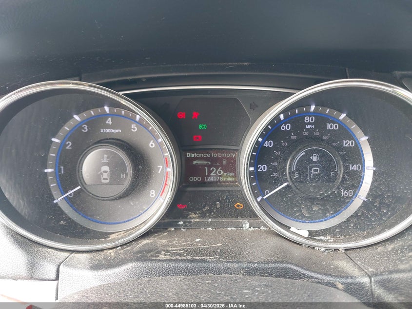 2014 Hyundai Sonata VIN 5NPEB4AC9EH914130 IAAI salvage auction — RIGHT FRONT, Salvage (Arizona), sold $450 on 2026-08-03 (photo 7)