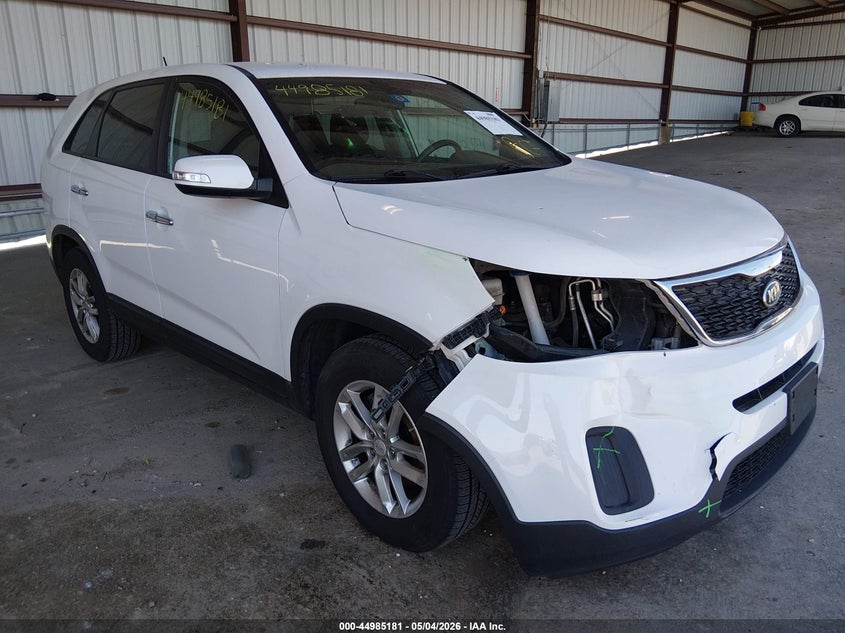 2015 Kia Sorento VIN 5XYKT3A62FG626432 IAAI salvage auction — RIGHT FRONT, Salvage (Kansas), sold $1,550 on 2026-07-16 (photo 1)