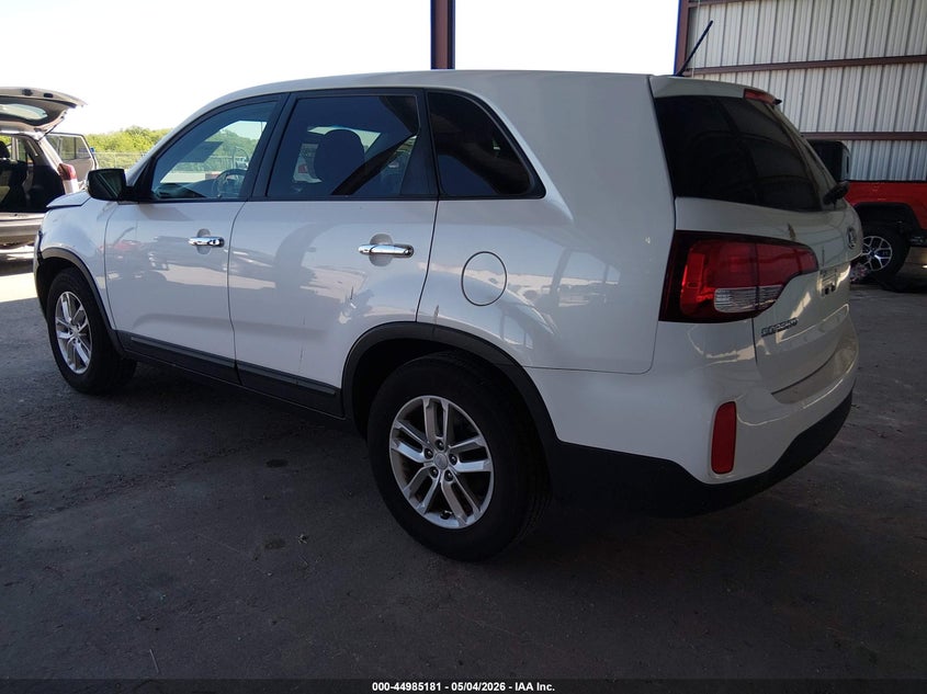 2015 Kia Sorento VIN 5XYKT3A62FG626432 IAAI salvage auction — RIGHT FRONT, Salvage (Kansas), sold $1,550 on 2026-07-16 (photo 3)