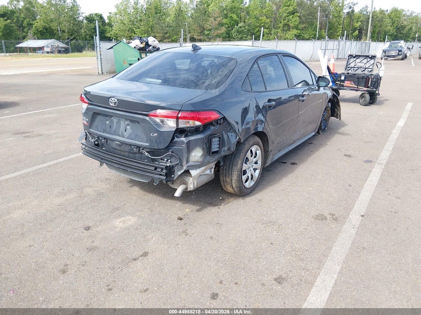 2026 Toyota Corolla VIN 5YFB4MDEXTP381750 IAAI salvage auction — FRONT & REAR, Salvage (Mississippi), sold $4,750 on 2026-07-23 (photo 6)