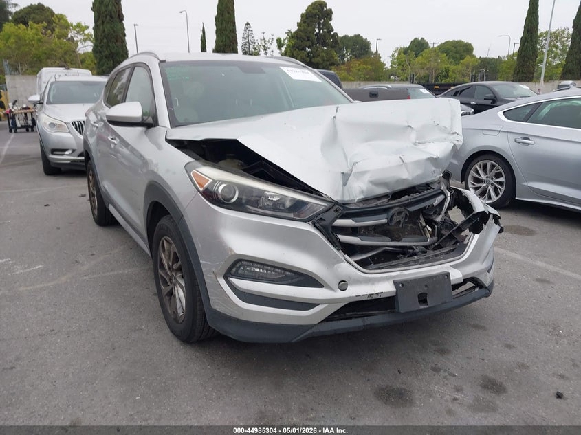2018 Hyundai Tucson VIN KM8J33A49JU684910 IAAI salvage auction — FRONT END, Salvage (California), sold $1,025 on 2026-07-23 (photo 1)