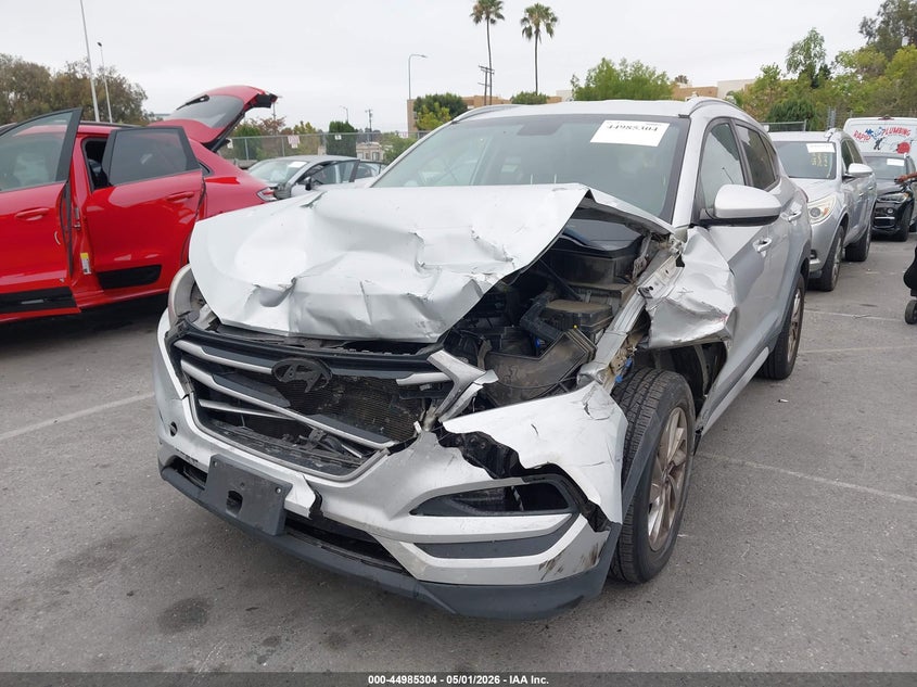 2018 Hyundai Tucson VIN KM8J33A49JU684910 IAAI salvage auction — FRONT END, Salvage (California), sold $1,025 on 2026-07-23 (photo 2)