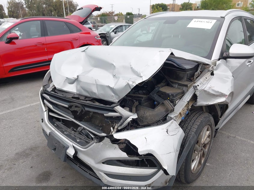 2018 Hyundai Tucson VIN KM8J33A49JU684910 IAAI salvage auction — FRONT END, Salvage (California), sold $1,025 on 2026-07-23 (photo 6)