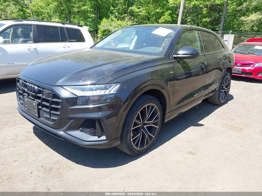 2023 Audi Q8 VIN WA1EVBF11PD010875 IAAI salvage auction — REAR END, Wait Title, sold $22,900 on 2026-07-29 (photo 2)