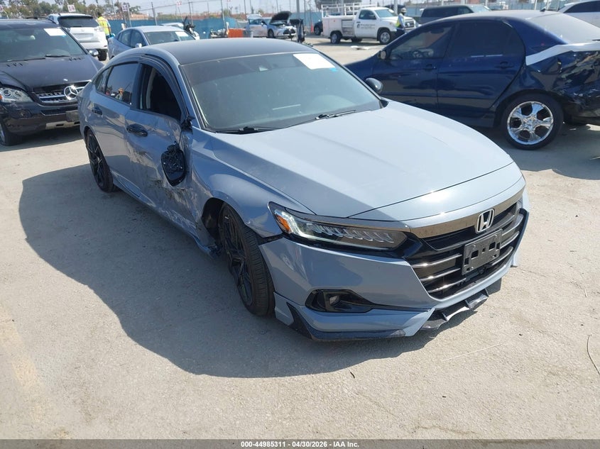 2022 Honda Accord VIN 1HGCV1F44NA108669 — IAAI salvage auction photo