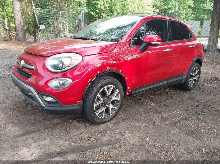 2016 Fiat 500x VIN ZFBCFXCT1GP359341 IAAI salvage auction — SIDE, Clear (Arizona), sold $350 on 2026-07-07 (photo 2)