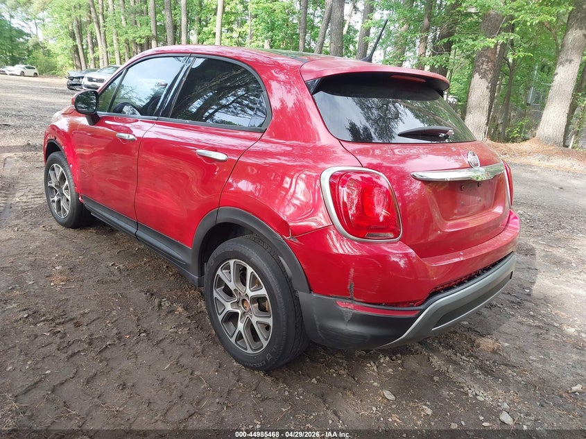 2016 Fiat 500x VIN ZFBCFXCT1GP359341 IAAI salvage auction — SIDE, Clear (Arizona), sold $350 on 2026-07-07 (photo 3)