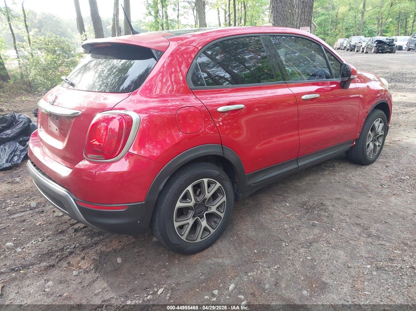 2016 Fiat 500x VIN ZFBCFXCT1GP359341 IAAI salvage auction — SIDE, Clear (Arizona), sold $350 on 2026-07-07 (photo 4)