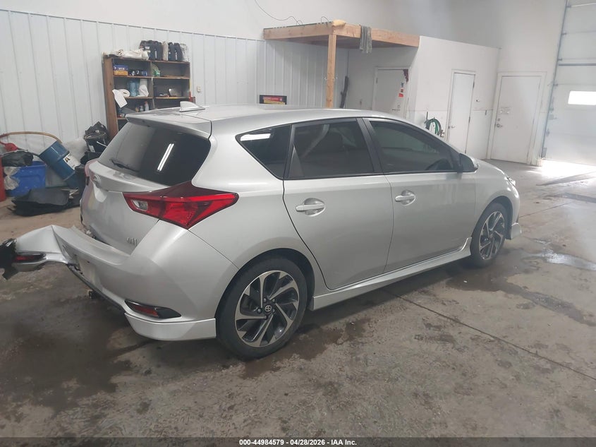 2016 Scion Im VIN JTNKARJE3GJ522030 IAAI salvage auction — LEFT SIDE, Regular (South Dakota), sold $2,500 on 2026-07-07 (photo 4)