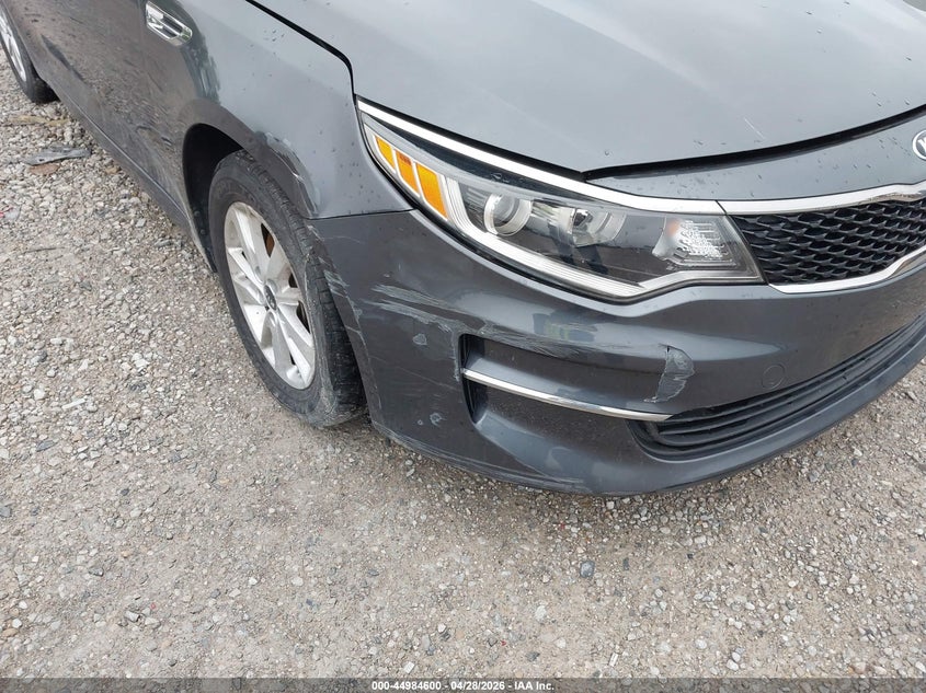 2016 Kia Optima VIN KNAGT4L37G5110685 IAAI salvage auction — NORMAL WEAR, Salvage (Texas), sold $425 on 2026-07-29 (photo 6)