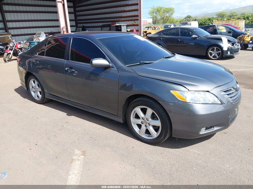 2007 Toyota Camry VIN 4T1BK46K67U505462 IAAI salvage auction — FRONT END, Salvage (Hawaii), sold $875 on 2026-07-24 (photo 1)