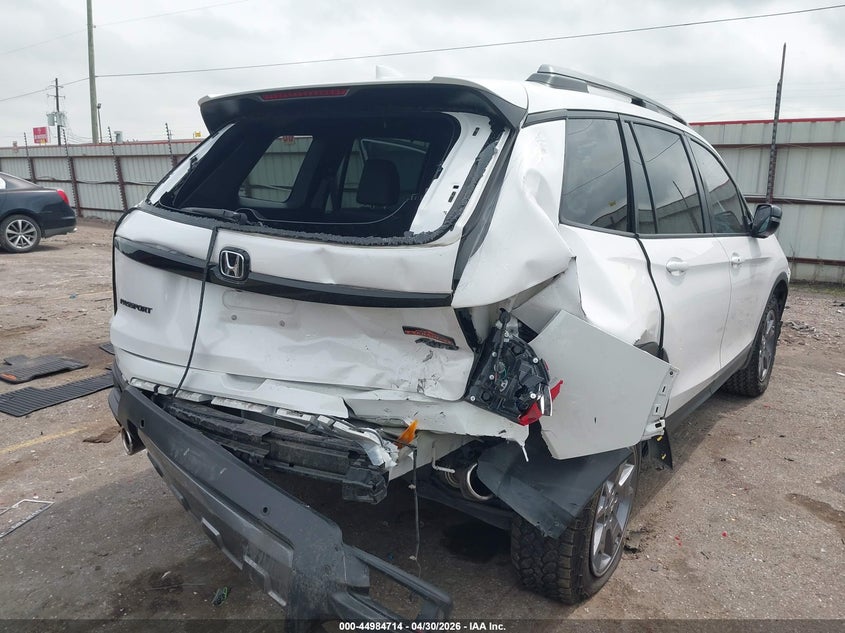 2024 Honda Passport VIN 5FNYF8H65RB003760 IAAI salvage auction — RIGHT REAR, Salvage (Texas), sold $7,400 on 2026-07-08 (photo 6)
