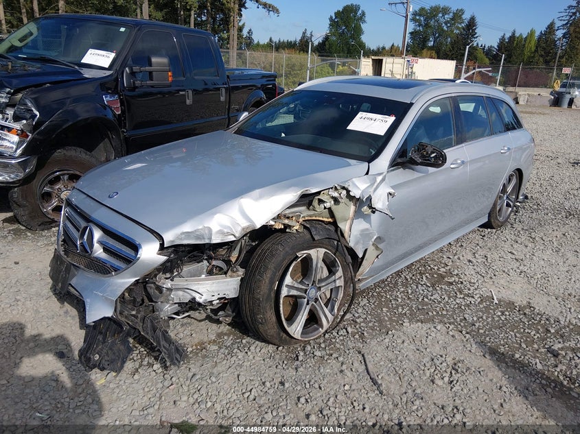 2017 Mercedes-benz E-klasse VIN WDDZH6GB9HA152672 IAAI salvage auction — FRONT END, Salvage Title, sold $4,450 on 2026-07-29 (photo 2)