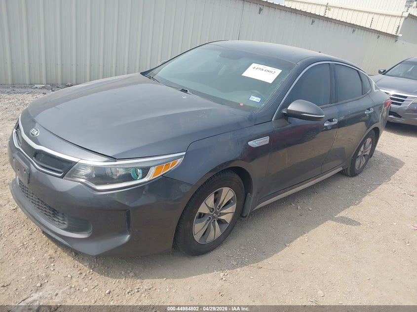 2017 Kia Optima VIN KNAGT4LC9H5007026 IAAI salvage auction — RIGHT FRONT, Original (Texas), sold $1,550 on 2026-07-31 (photo 2)