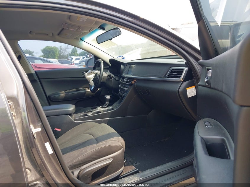 2017 Kia Optima VIN KNAGT4LC9H5007026 IAAI salvage auction — RIGHT FRONT, Original (Texas), sold $1,550 on 2026-07-31 (photo 5)