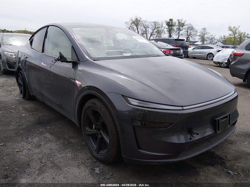 2026 Tesla Model y VIN 7SAYGDED9TA459874 IAAI salvage auction — RIGHT SIDE, Mv-907A (New York), sold $19,900 on 2026-07-30 (photo 1)