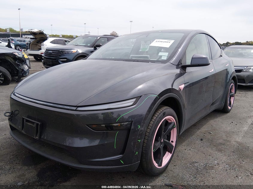 2026 Tesla Model y VIN 7SAYGDED9TA459874 IAAI salvage auction — RIGHT SIDE, Mv-907A (New York), sold $19,900 on 2026-07-30 (photo 2)