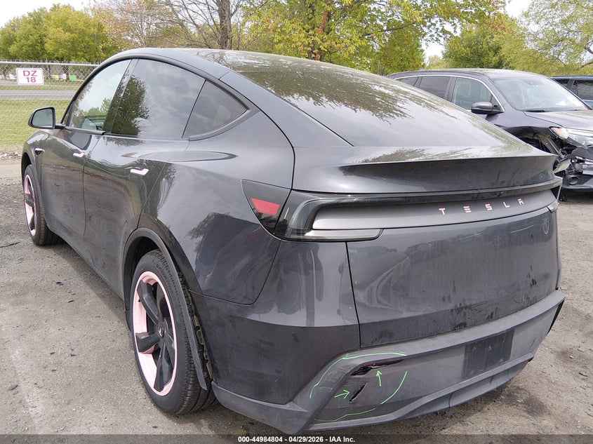 2026 Tesla Model y VIN 7SAYGDED9TA459874 IAAI salvage auction — RIGHT SIDE, Mv-907A (New York), sold $19,900 on 2026-07-30 (photo 3)