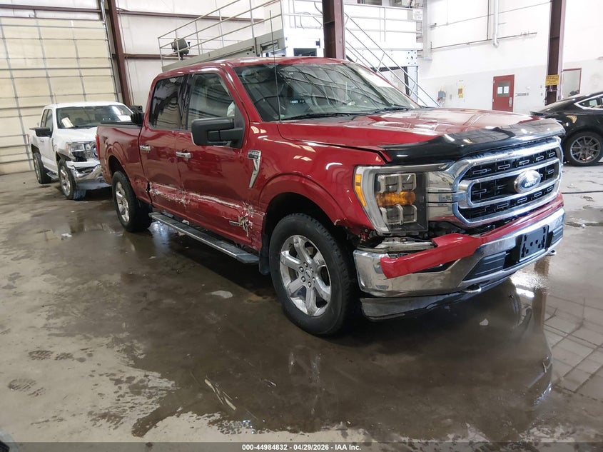2021 Ford F-150 VIN 1FTFW1EDXMFC88767 IAAI salvage auction — SIDE, Salvage Title, sold $10,400 on 2026-07-09 (photo 1)