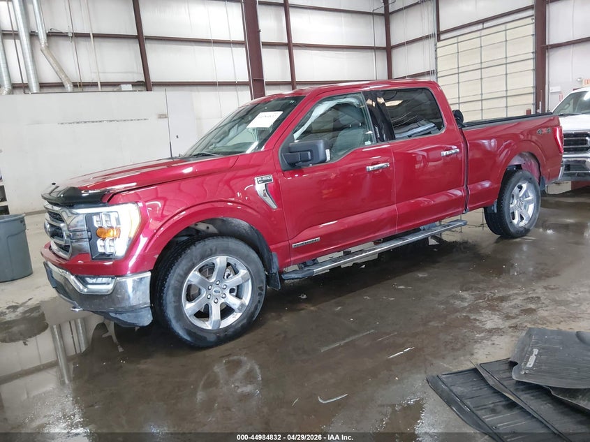 2021 Ford F-150 VIN 1FTFW1EDXMFC88767 IAAI salvage auction — SIDE, Salvage Title, sold $10,400 on 2026-07-09 (photo 2)