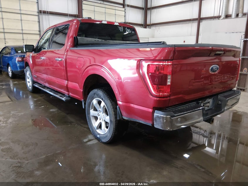 2021 Ford F-150 VIN 1FTFW1EDXMFC88767 IAAI salvage auction — SIDE, Salvage Title, sold $10,400 on 2026-07-09 (photo 3)