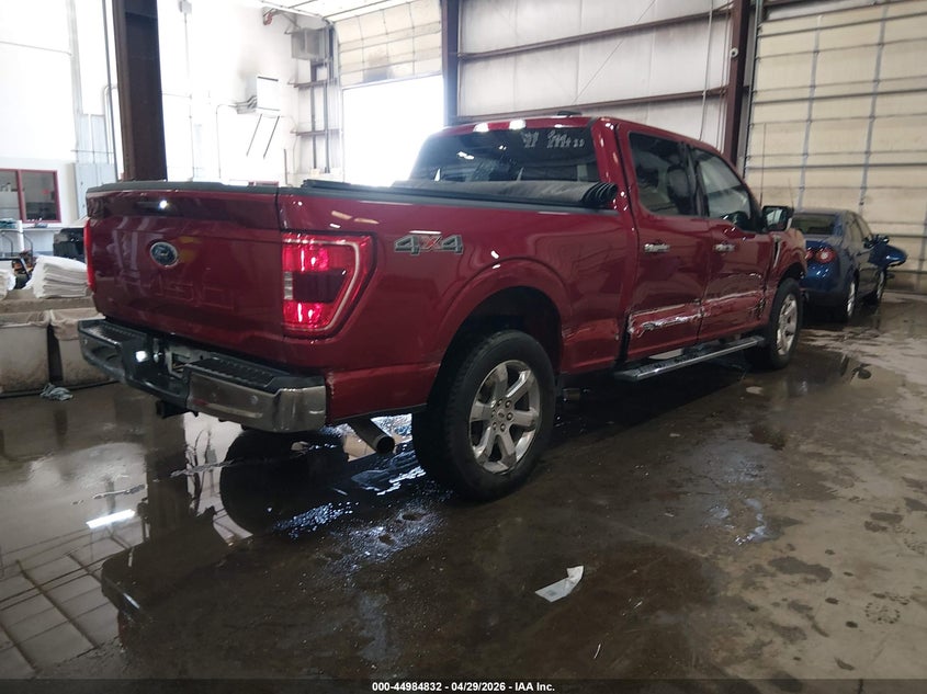 2021 Ford F-150 VIN 1FTFW1EDXMFC88767 IAAI salvage auction — SIDE, Salvage Title, sold $10,400 on 2026-07-09 (photo 4)
