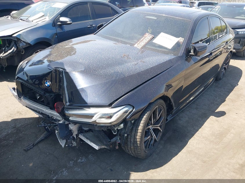 2022 BMW 5er VIN WBA13BK04NCJ65976 IAAI salvage auction — FRONT END, Salvage Title, sold $7,200 on 2026-07-22 (photo 2)