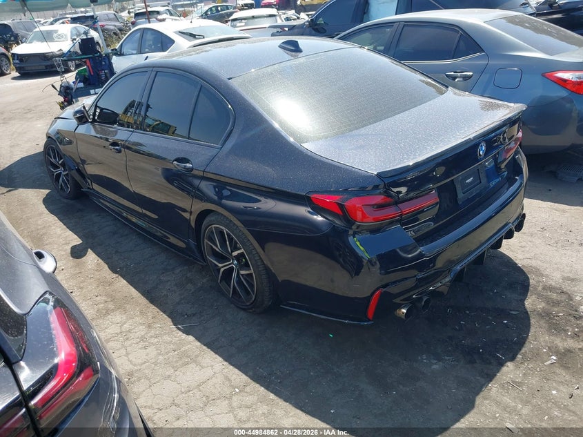 2022 BMW 5er VIN WBA13BK04NCJ65976 IAAI salvage auction — FRONT END, Salvage Title, sold $7,200 on 2026-07-22 (photo 3)