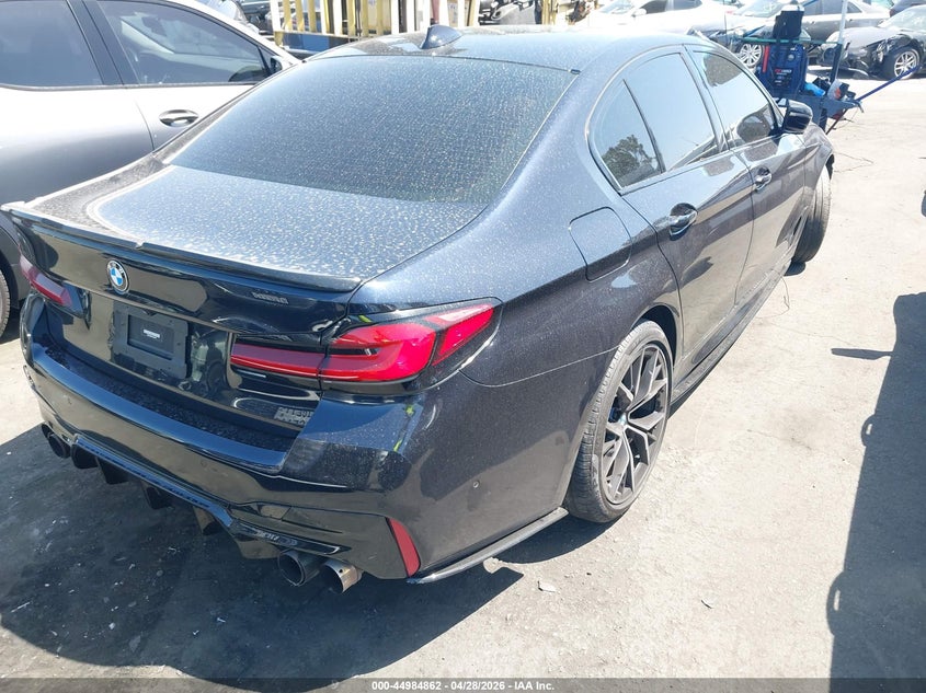 2022 BMW 5er VIN WBA13BK04NCJ65976 IAAI salvage auction — FRONT END, Salvage Title, sold $7,200 on 2026-07-22 (photo 4)