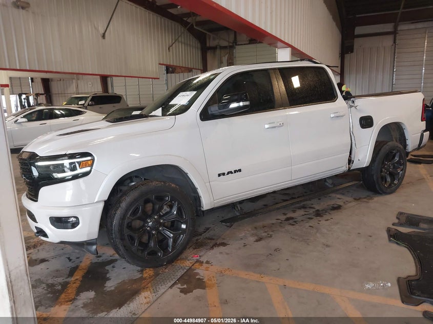 2022 Ram 1500 VIN 1C6SRFHT9NN118601 IAAI salvage auction — LEFT REAR, Wait Title, sold $19,200 on 2026-07-29 (photo 2)