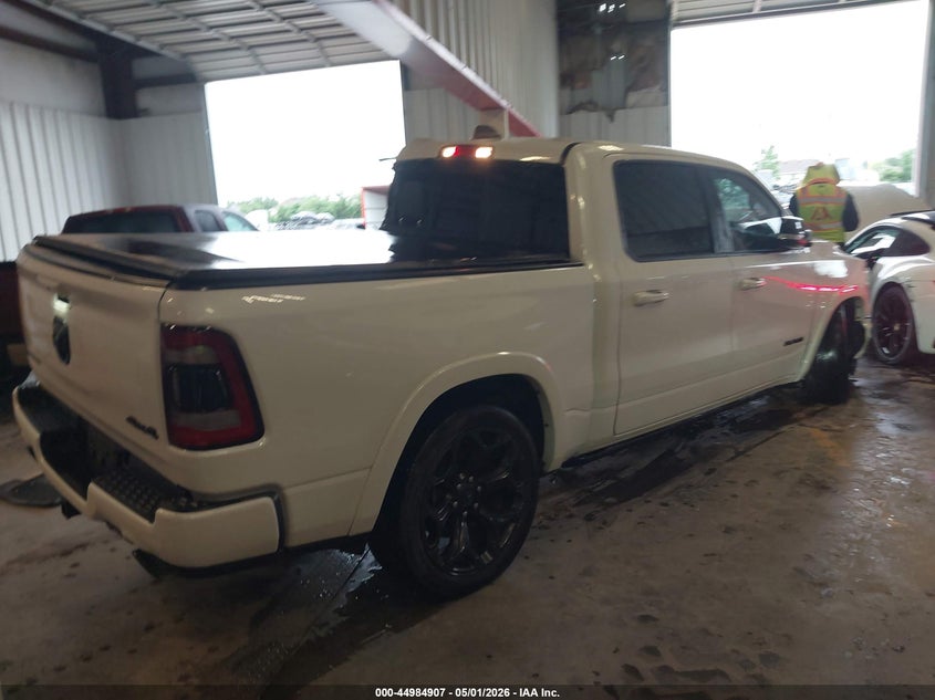 2022 Ram 1500 VIN 1C6SRFHT9NN118601 IAAI salvage auction — LEFT REAR, Wait Title, sold $19,200 on 2026-07-29 (photo 4)