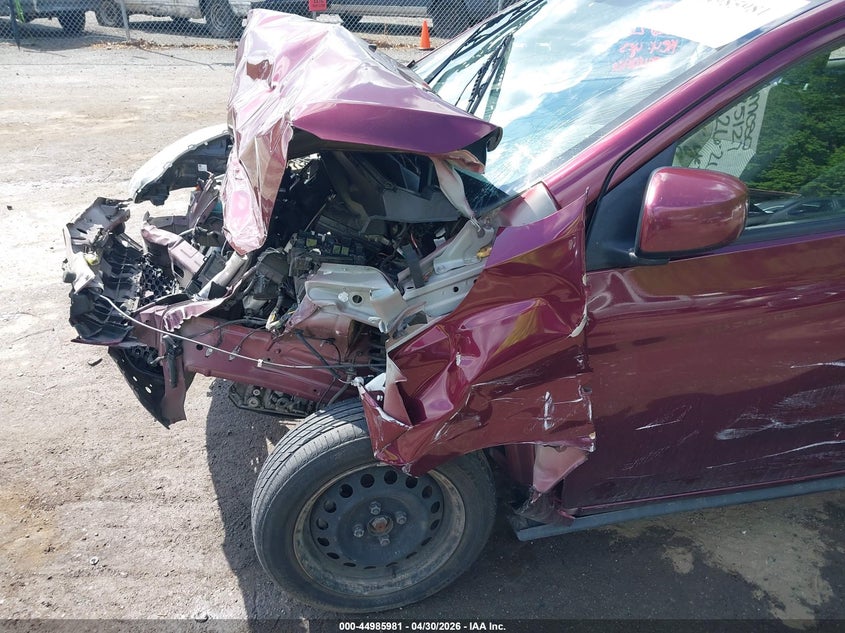 2020 Mitsubishi Mirage VIN ML32F3FJ8LHF06499 IAAI salvage auction — FRONT END, Salvage - Greater Than 75% (Maryland), sold $475 on 2026-07-07 (photo 6)