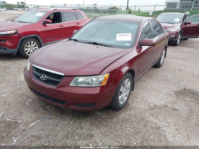 2007 Hyundai Sonata VIN 5NPET46C07H249210 IAAI salvage auction — RIGHT FRONT, Salvage (Texas), sold $300 on 2026-07-21 (photo 2)