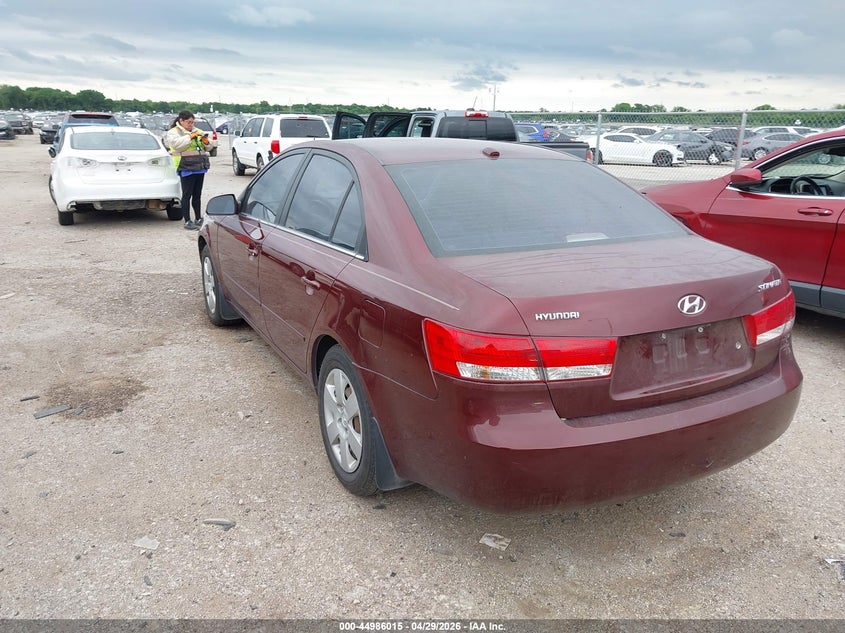 2007 Hyundai Sonata VIN 5NPET46C07H249210 IAAI salvage auction — RIGHT FRONT, Salvage (Texas), sold $300 on 2026-07-21 (photo 3)