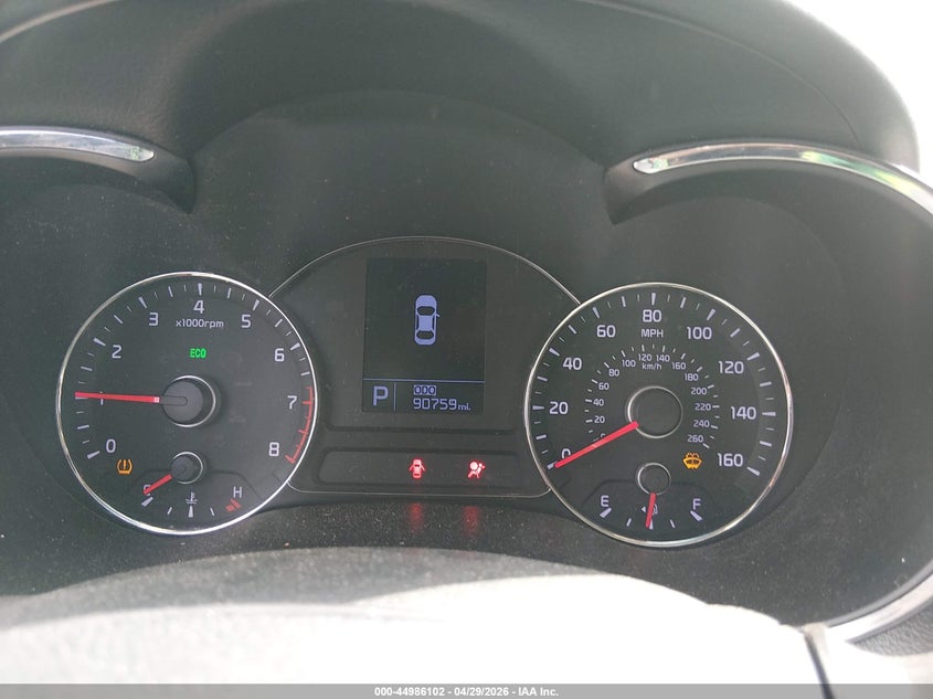 2014 Kia Forte VIN KNAFX4A83E5176579 IAAI salvage auction — REAR END, Salvage Title, sold $675 on 2026-07-24 (photo 7)