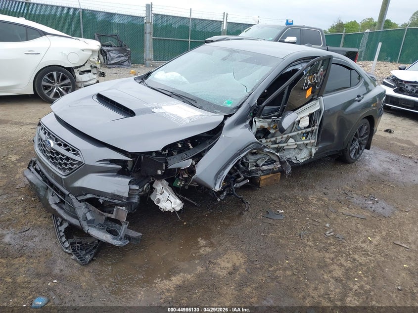 2022 Subaru Wrx VIN JF1VBAF66N9028895 IAAI salvage auction — LEFT SIDE, Salvage Title, sold $2,850 on 2026-07-06 (photo 2)