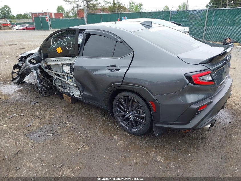 2022 Subaru Wrx VIN JF1VBAF66N9028895 IAAI salvage auction — LEFT SIDE, Salvage Title, sold $2,850 on 2026-07-06 (photo 3)