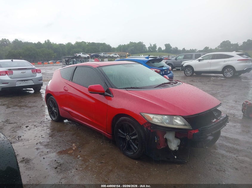 2012 Honda Cr-z VIN JHMZF1D48CS002255 IAAI salvage auction — FRONT END, Salvage (Tennessee), sold $300 on 2026-07-22 (photo 1)