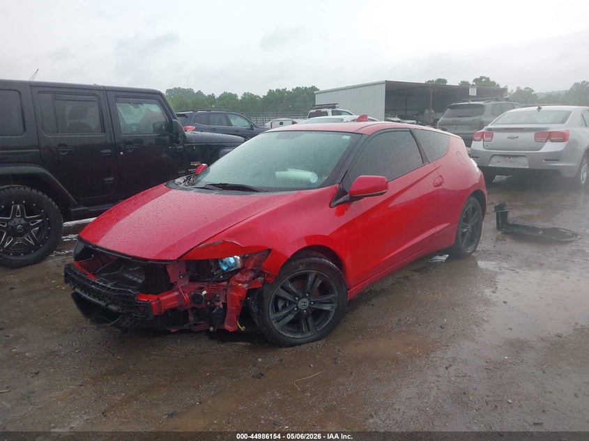 2012 Honda Cr-z VIN JHMZF1D48CS002255 IAAI salvage auction — FRONT END, Salvage (Tennessee), sold $300 on 2026-07-22 (photo 2)