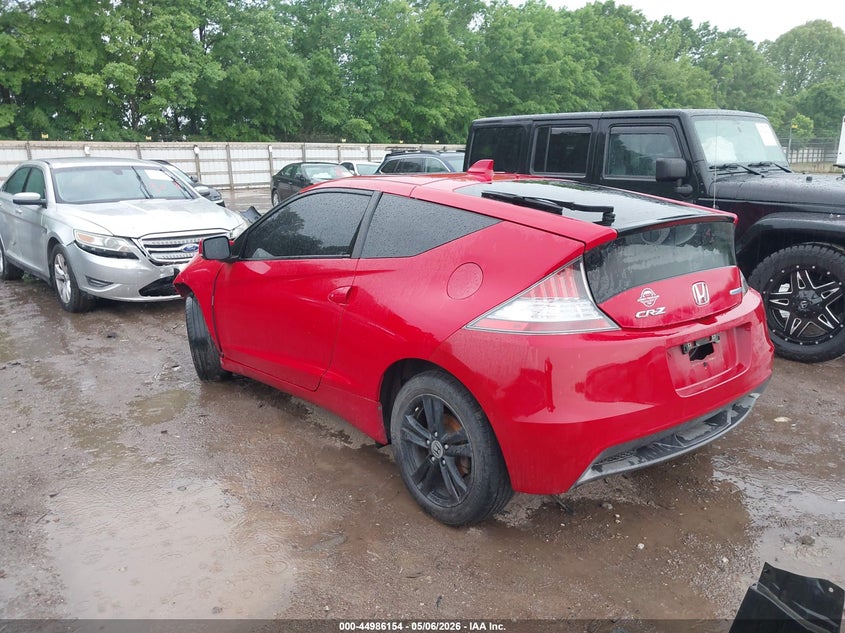 2012 Honda Cr-z VIN JHMZF1D48CS002255 IAAI salvage auction — FRONT END, Salvage (Tennessee), sold $300 on 2026-07-22 (photo 3)