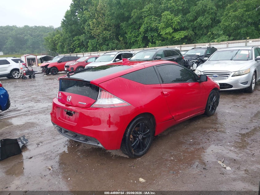 2012 Honda Cr-z VIN JHMZF1D48CS002255 IAAI salvage auction — FRONT END, Salvage (Tennessee), sold $300 on 2026-07-22 (photo 4)