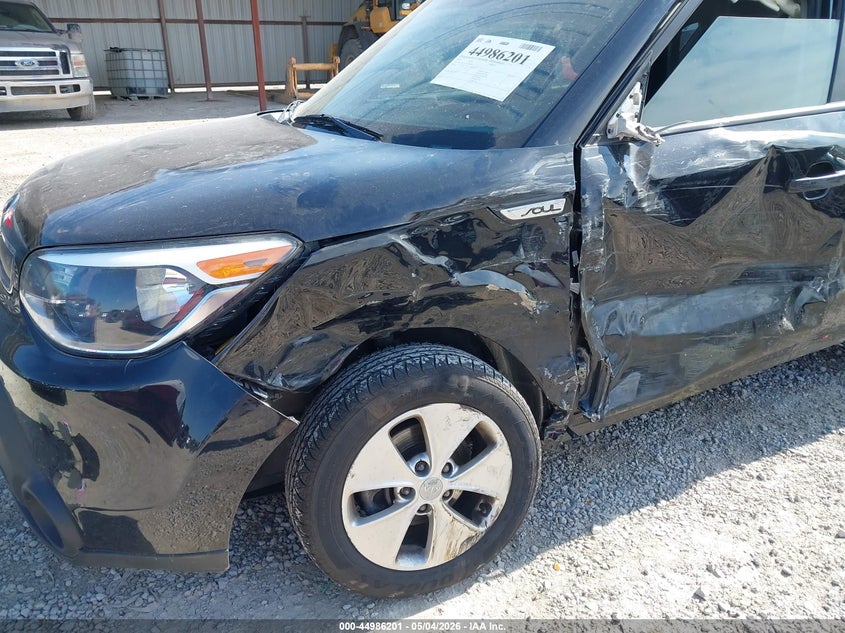 2016 Kia Soul VIN KNDJN2A23G7284405 IAAI salvage auction — LEFT SIDE, Salvage (Ohio), sold $1,000 on 2026-07-08 (photo 6)