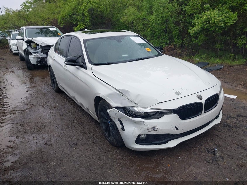 2016 BMW 3er VIN WBA8E5G5XGNT94247 IAAI salvage auction — RIGHT FRONT, Salvage (Ohio), sold $700 on 2026-07-14 (photo 1)