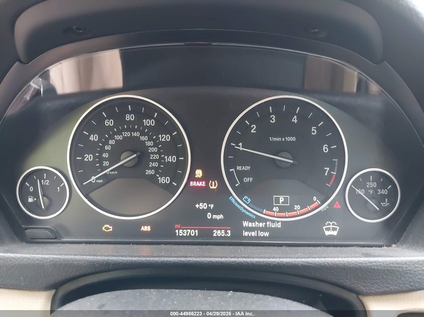 2016 BMW 3er VIN WBA8E5G5XGNT94247 IAAI salvage auction — RIGHT FRONT, Salvage (Ohio), sold $700 on 2026-07-14 (photo 7)