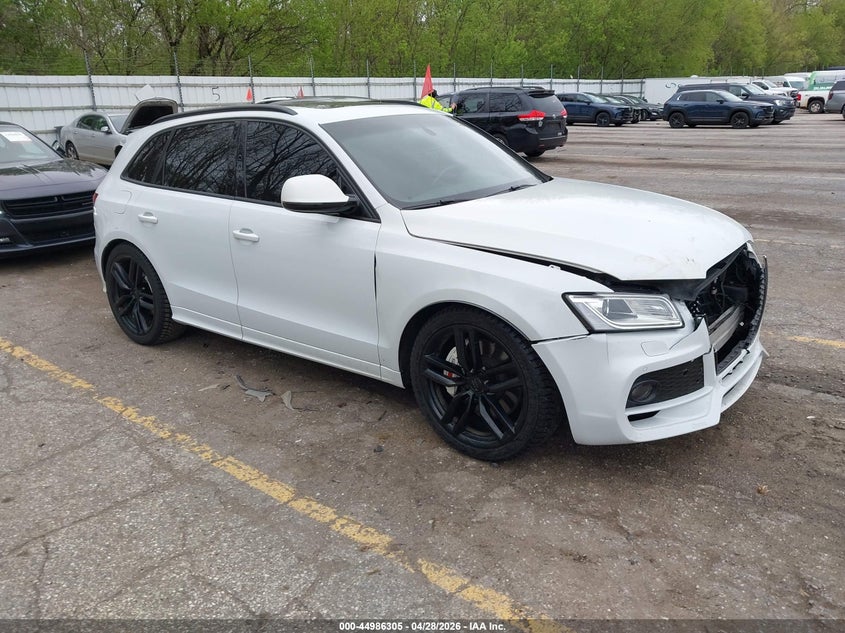 2015 Audi Sq5 VIN WA1CGAFP0FA133034 IAAI salvage auction — FRONT END, Salvage Title, sold $2,550 on 2026-07-20 (photo 1)