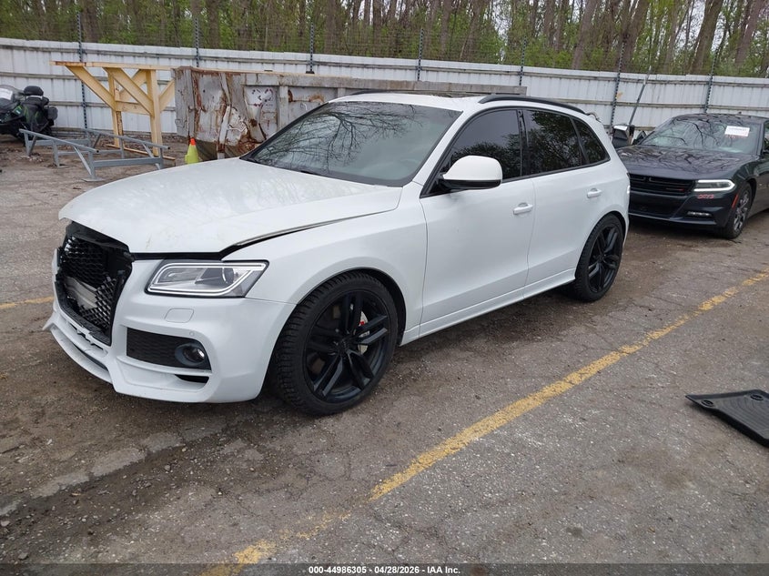 2015 Audi Sq5 VIN WA1CGAFP0FA133034 IAAI salvage auction — FRONT END, Salvage Title, sold $2,550 on 2026-07-20 (photo 2)