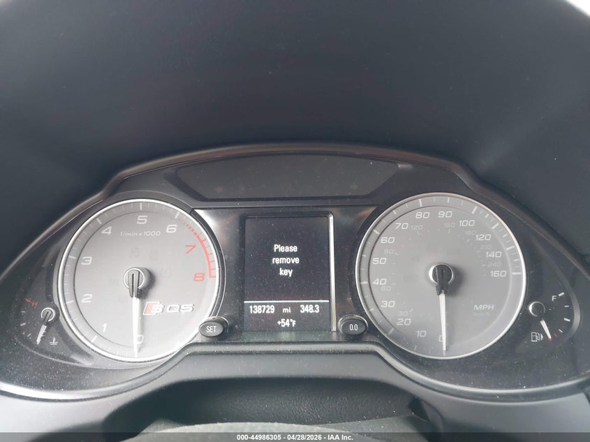 2015 Audi Sq5 VIN WA1CGAFP0FA133034 IAAI salvage auction — FRONT END, Salvage Title, sold $2,550 on 2026-07-20 (photo 7)