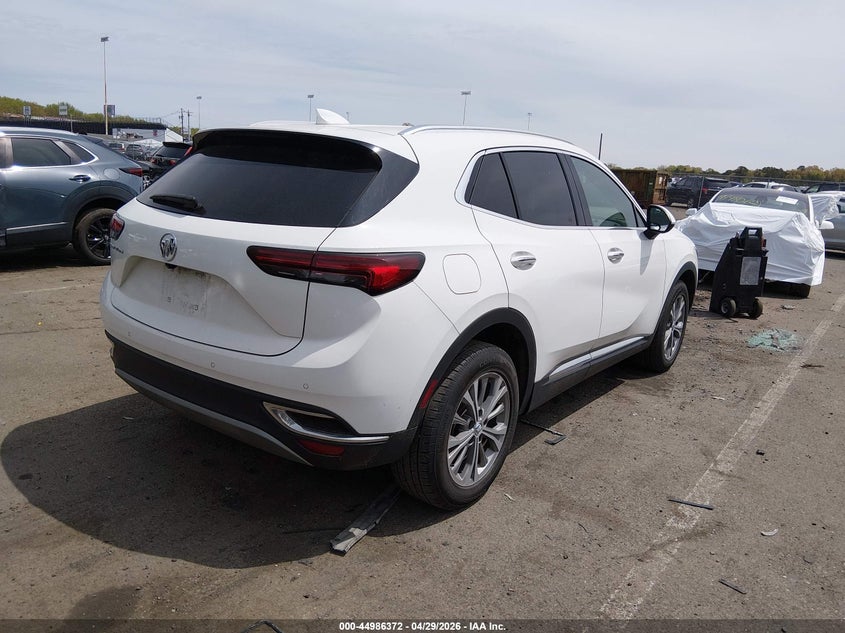 2022 Buick Envision VIN LRBAZLR42ND166505 IAAI salvage auction — FRONT END, Wait Title, sold $4,500 on 2026-07-12 (photo 4)