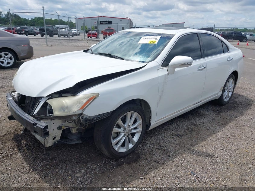 2012 Lexus ES VIN JTHBK1EG7C2478079 IAAI salvage auction — FRONT END, Salvage (South Carolina), sold $800 on 2026-07-15 (photo 2)