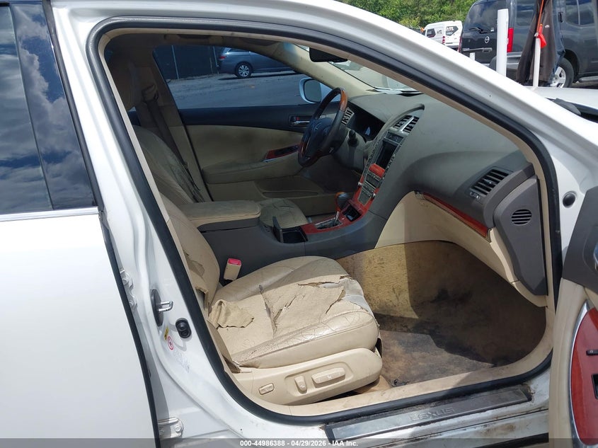 2012 Lexus ES VIN JTHBK1EG7C2478079 IAAI salvage auction — FRONT END, Salvage (South Carolina), sold $800 on 2026-07-15 (photo 5)